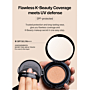 Jung Saem Mool Skin Nuder Cushion Refill Included, Nawilżający podkład w gąbce + napełnienie, SPF50, N Light