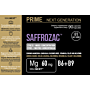 PRIME SAFFROZAC™ Kompleks z szafranem na stres, nastrój, sen i koncentrację, Szafran 15 mg, 90 kaps. 90 dni stosowania