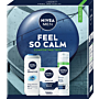 Nivea Zestaw Feel So Calm: SG 250 ml + Pianka do golenia 200 ml + Balsam A/S 100 ml