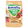 Bobovita Kaszka Porcja Zbóż Mleczna 3 Zboża, Malina, Truskawka, Banan