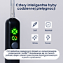 ZENT SoniQ Szczoteczka soniczna do zębów z 4 trybami pracy, czarna