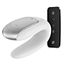 Satisfyer Double Fun Connect App White masażer intymny dla par