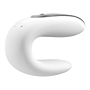 Satisfyer Double Fun Connect App White masażer intymny dla par