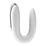 Satisfyer Double Fun Connect App White masażer intymny dla par