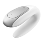 Satisfyer Double Fun Connect App White masażer intymny dla par