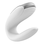 Satisfyer Double Fun Connect App White masażer intymny dla par