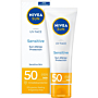 Nivea Sun UV Face Sensitive SPF50 przeciwsłoneczny Krem do twarzy dla skóry wrażliwej 