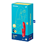 Satisfyer Masażer Double Flex Connect App Red