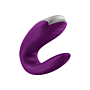 Satisfyer Masażer Double Fun Violet