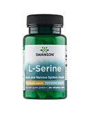 Swanson Ajipure L-Seryna 500 mg, Kapsułki