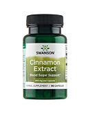 Swanson Cynamon Ekstrakt 250 mg Kapsułki