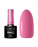 Claresa Soak Off UV/LED Pink lakier hybrydowy 519, 5g