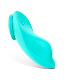 S-HANDE Leaf-RTC dyskretny zdalnie sterowany wibrator typu panty z 9 trybami wibracji Light Blue
