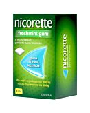 Nicorette Freshmint Gum 4 mg Guma do żucia lecznicza
