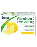 Vitaminum C Teva 200 mg, 50 Tabletek
