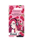 4Organic #kawaii Natural lip balm, Cherry                                      