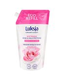 Luksja Creamy & Soft Róża i Proteiny Mleka Mydło w płynie, 900 ml