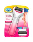 SCHOLL Velvet Smooth Rosa Lima Elettronica per Piedi con Cristalli di Diamante