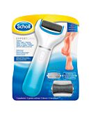 Scholl Velvet Smooth con cristalli di diamante lima elettronica per i piedi