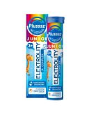 Plusssz Junior Elektrolity Complex, Tabletki musujące dla dzieci od 3. roku życia i osób dorosłych