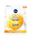Nivea Q10 Energy Maschera in tessuto antirughe 29 ml