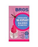 Bros Płyn do Elektro Na Komary dla dzieci Od 1 R.Ż. 60 Nocy 