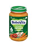 Bobovita Obiad domowa potrawka z indykiem i pomidorami 