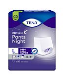 Tena Pants ProSkin Super Night, Majtki chłonne, 100-135cm, Large
