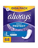 Always Salvaslip Large Quattro 68 pz