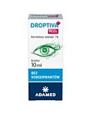 Droptiva Plus, Nawilżające krople do oczu, 10 ml