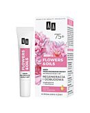 AA Flowers & Oils 75+ Ricostituente Crema Anti-Rughe per Contorno Occhi e Labbra 15 ml