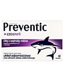 Preventic Edycja Specjalna, Olej z wątroby rekina + czosnek, Kapsułki