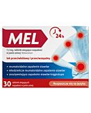 Mel, Tabletki Ulegające Rozpadowi w Jamie Ustnej, 7,5 mg, 30 Tabletek