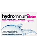 Hydrominum + Detox, Suplement diety wspomagający usuwanie nadmiaru wody i  toksyn z organizmu, Tabletki