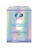 Durex Invisible Extra Lubrificato preservativi 24 pz