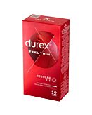 Durex Feel Thin Preservativi, 12 pz