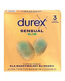 Durex Sensual Slim Prezerwatywy, 3 szt.