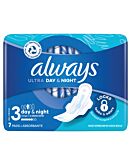 Always Ultra Night Podpaski higieniczne, 7 szt.