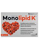 Monolipid K, Preparat na utrzymanie prawidłowego poziomu cholesterolu, Kapsułki
