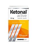 Ketonal Active, Kapsułki twarde 50 mg, 10 kapsułek