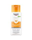 Eucerin Sun Allergy Protect Spf 50+ Żel-Krem Ochronny do twarzy i ciała