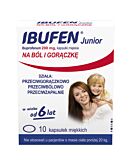 Ibufen Junior 200 mg, Kapsułki miękkie, 10 Sztuk