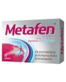Metafen 200 mg + 325 mg, 10 tabl.