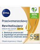 Nivea Przeciwzmarszczkowy+ Rewitalizujący SPF15 55+ krem do twarzy na dzień 