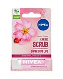 Nivea Pielęgnujący Peeling do ust w Sztyfcie Dzika Róża
