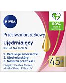 Nivea Przeciwzmarszczkowy + ujędrniający Krem na dzień SPF 15 45+