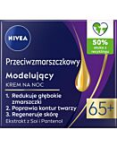 Nivea Przeciwzmarszczkowy + modelujący Krem na noc 65+ 