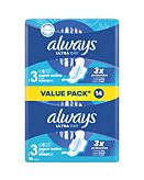 Always Ultra Super Extra Duo Assorbenti, 2x7 pezzi.