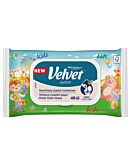 Velvet Junior Nawilżany papier toaletowy, 48 szt.