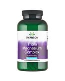 Swanson Triple Magnesium Complex 400 mg Kapsułki, 300 szt.